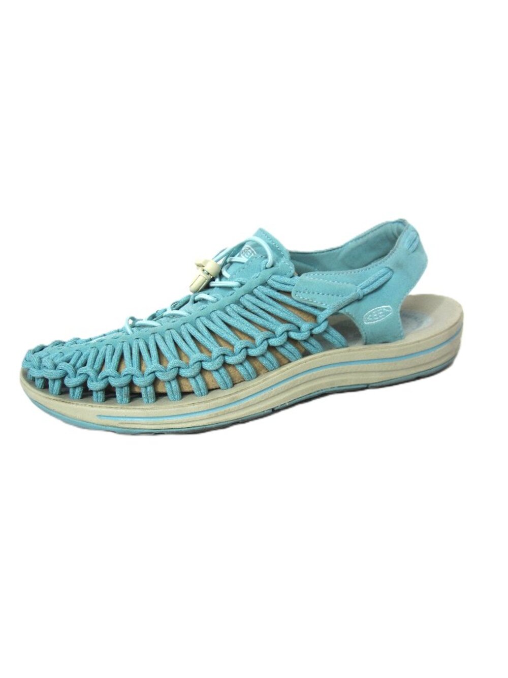 Keen Uneek Sandals Women's Size 11 Turquoise Aqua Blue Hiking Outdoor Sporty